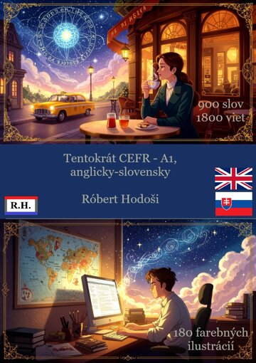 Obálka knihy Tentokrát CEFR - A1, anglicky-slovensky