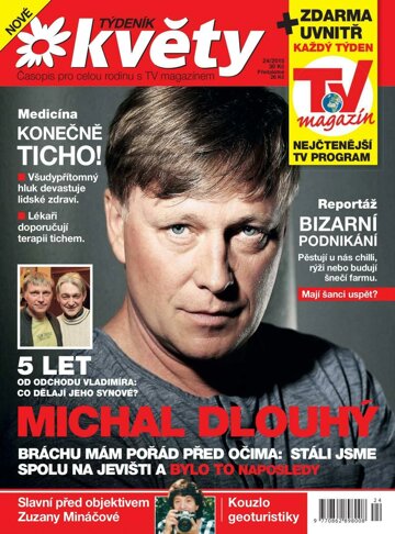 Obálka e-magazínu Týdeník Květy 24/2015