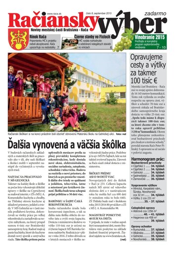 Obálka e-magazínu 9,2015