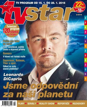 Obálka e-magazínu TV Star 2/2016