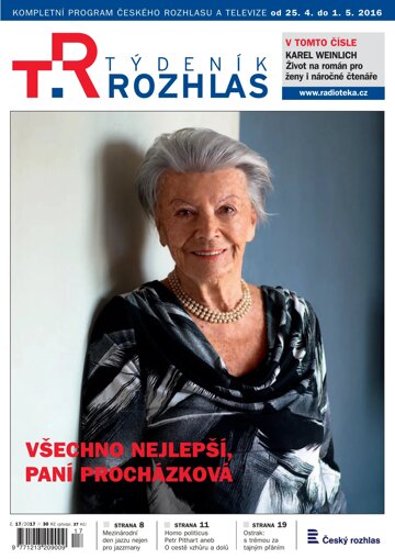 Obálka e-magazínu Týdeník Rozhlas 17/2016