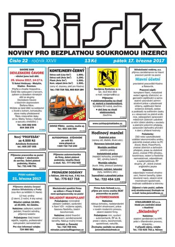 Obálka e-magazínu Risk 22/2017