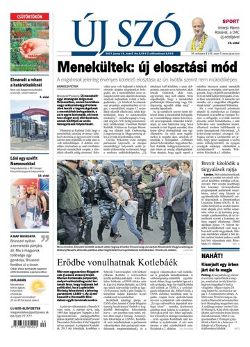 Obálka e-magazínu Új Szó 13.6.2017