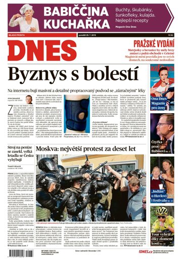 Obálka e-magazínu MF Dnes 29.7.2019