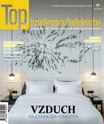 Obálka e-magazínu TOP HOTELIERSTVO/HOTELNICTVÍ - JAR/LETO 2020