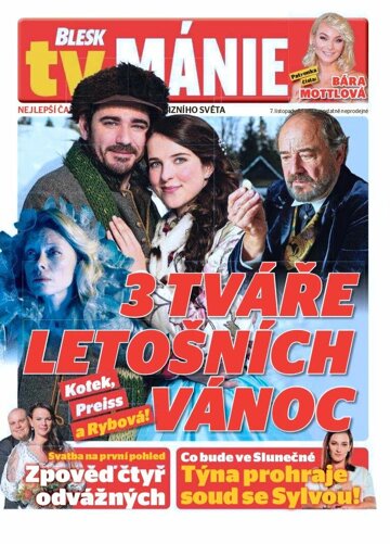 Obálka e-magazínu Blesk Tv manie 7.11.2020