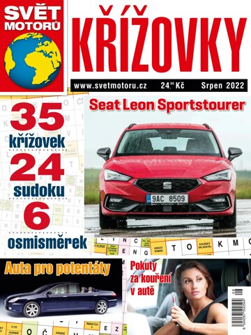 Obálka e-magazínu Svět motorů Křížovky 8/2022