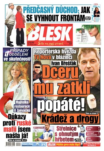 Obálka e-magazínu Blesk 22.11.2022