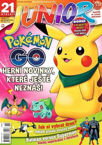 Obálka e-magazínu 21. století JUNIOR 11/16