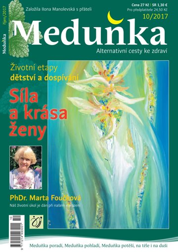 Obálka e-magazínu Meduňka 10/2017