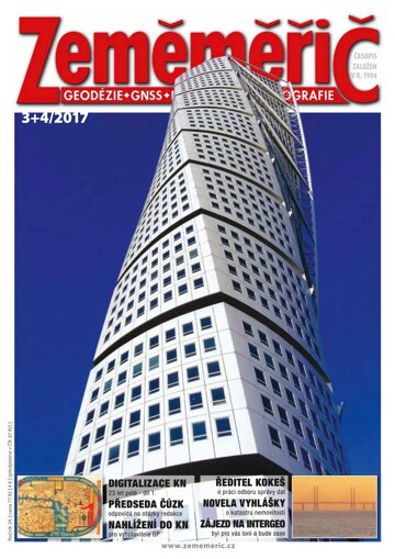 Obálka e-magazínu Zeměměřič 2017-03+04