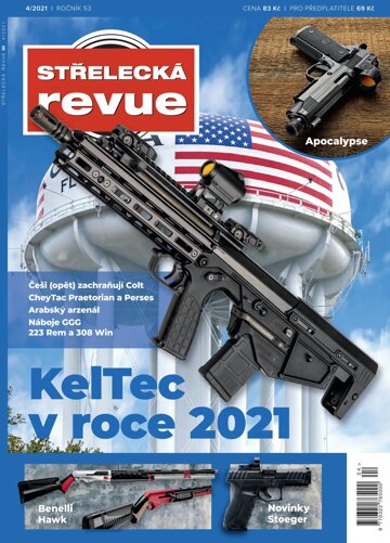 Obálka e-magazínu Střelecká revue 4/2021