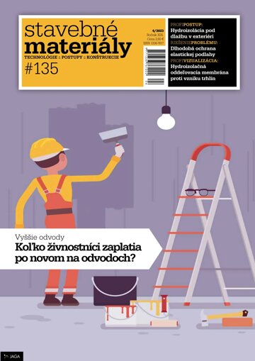 Obálka e-magazínu Stavebné materiály 4/2023