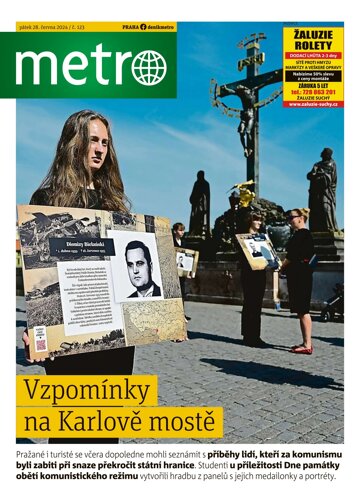 Obálka e-magazínu deník METRO 28.6.2024
