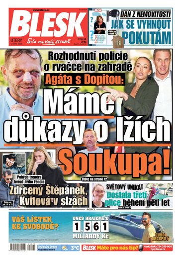 Obálka e-magazínu Blesk 4.2.2025