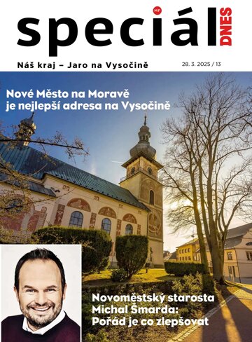 Obálka e-magazínu Magazín DNES SPECIÁL Vysočina - 28.3.2025
