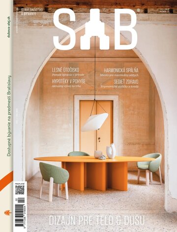Obálka e-magazínu SaB Stavebníctvo a bývanie máj/jún 2025
