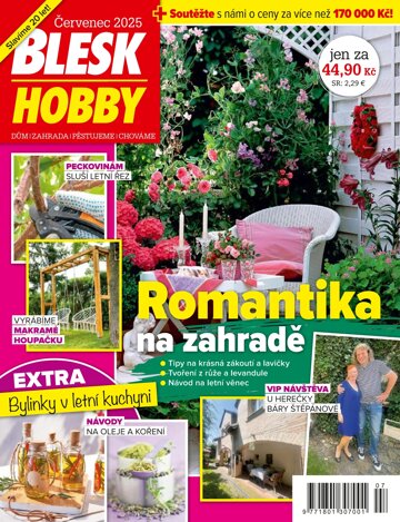 Obálka e-magazínu Blesk Hobby 7/2025