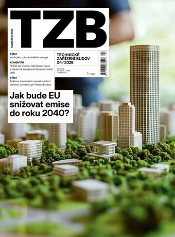 Obálka e-magazínu TZB HAUSTECHNIK 4/2025