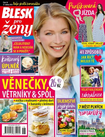 Obálka e-magazínu Blesk pro ženy 18/2026