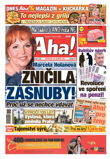 Obálka e-magazínu AHA! 4.6.2026