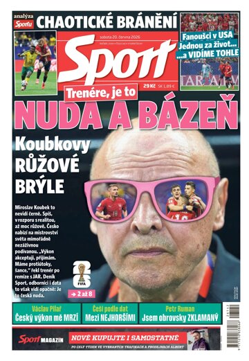 Obálka e-magazínu Sport 20.6.2026