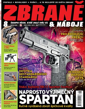 Obálka e-magazínu Zbraně & náboje 8/2026