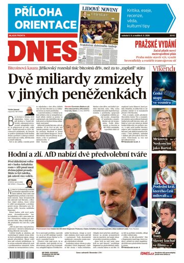 Obálka e-magazínu MF Dnes 5.9.2026