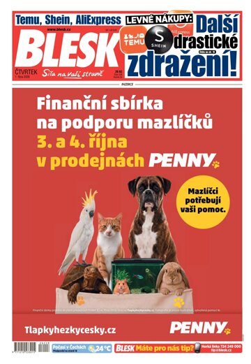 Obálka e-magazínu Blesk 1.10.2026