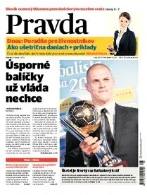 Obálka e-magazínu Pravda 5. 2. 2013