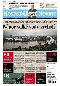 Obálka e-magazínu Hospodářské noviny 107 - 4.6.2013