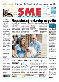 Obálka e-magazínu SME 24.7.2013