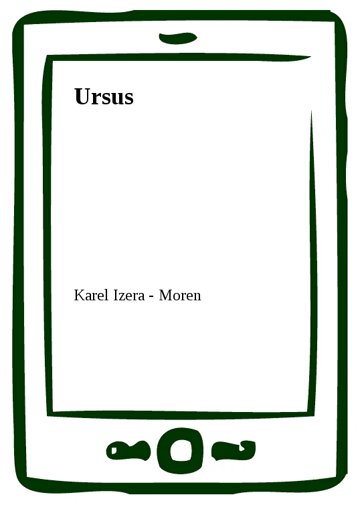 Obálka knihy Ursus