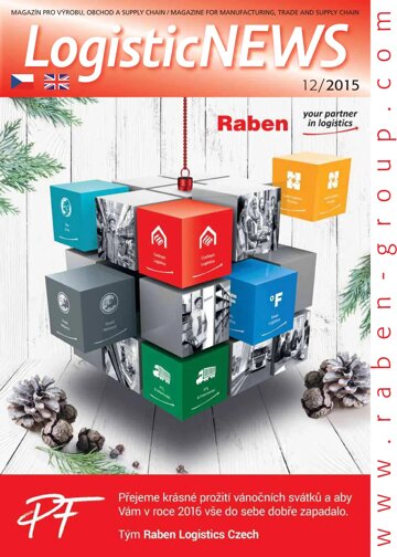 Obálka e-magazínu Logistic News 12/2015