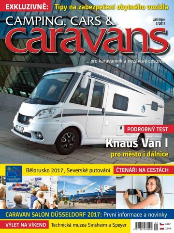 Obálka e-magazínu Camping, Cars & Caravans 5/2017