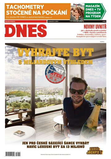 Obálka e-magazínu MF Dnes 20.9.2018