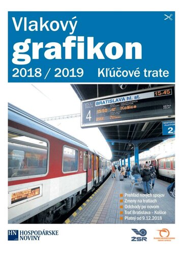 Obálka e-magazínu Vlakový grafikon 2018/2019