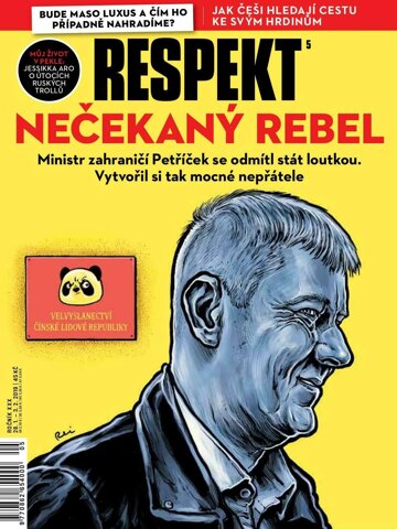 Obálka e-magazínu Respekt 5/2019