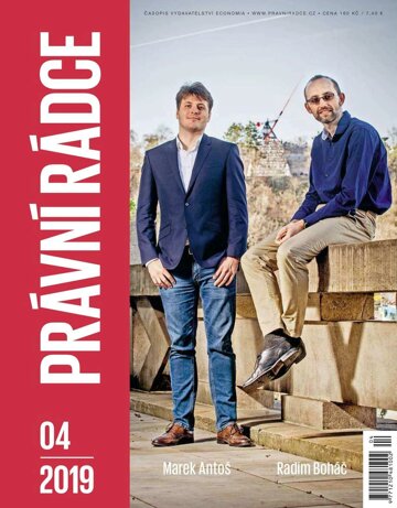 Obálka e-magazínu Právní rádce 4/2019