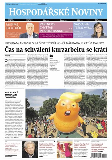 Obálka e-magazínu Hospodářské noviny 012 - 19.1.2021