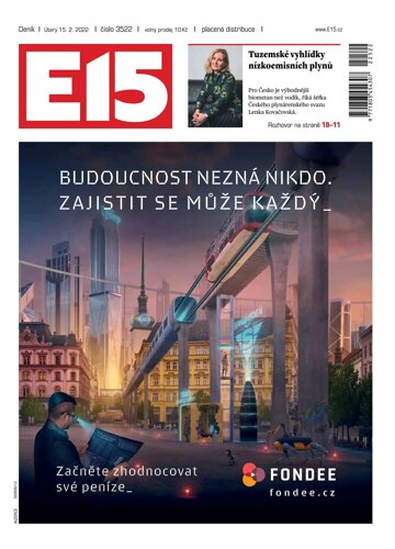 Obálka e-magazínu E15 15.2.2022