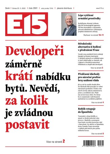 Obálka e-magazínu E15 25.5.2022