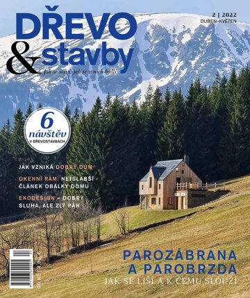 Obálka e-magazínu DŘEVO&stavby 2/2022