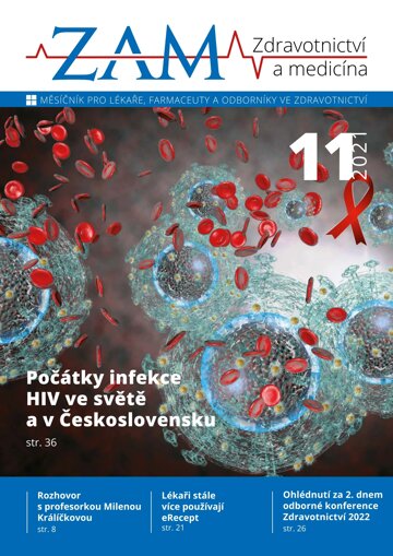 Obálka e-magazínu Zdravotnictví a medicína 11/2021