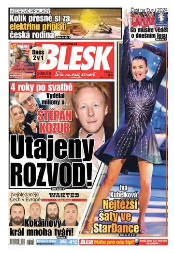 Obálka e-magazínu Blesk 2.12.2023