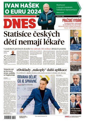 Obálka e-magazínu MF Dnes 24.1.2024