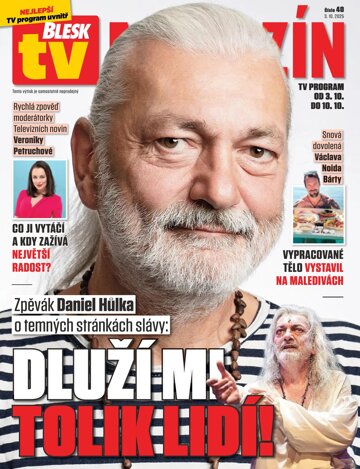 Obálka e-magazínu Blesk Tv magazín - 03.10.2025