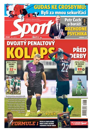 Obálka e-magazínu Sport 4.3.2026