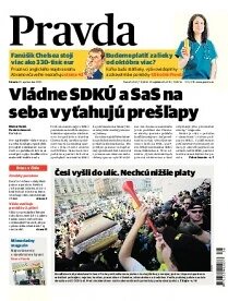 Obálka e-magazínu Pravda 22.9.2010