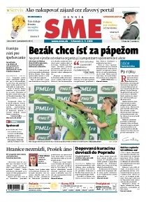 Obálka e-magazínu SME 2.7.2013